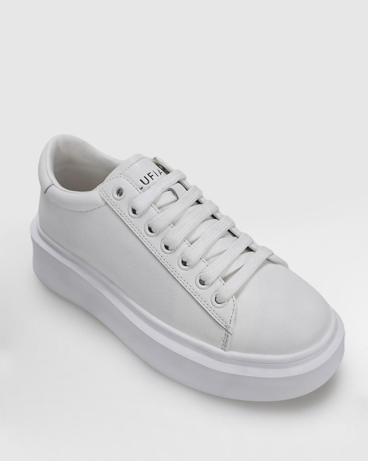 Lufian Grace Kadın Beyaz Deri Sneaker Ayakkabı