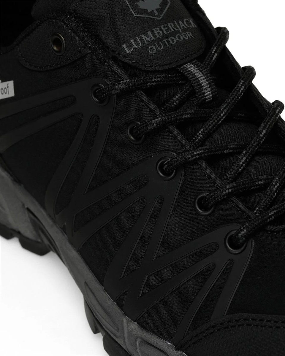 Lumberjack Shell 4Pr Erkek Siyah-Siyah Waterproof Outdoor Ayakkabı