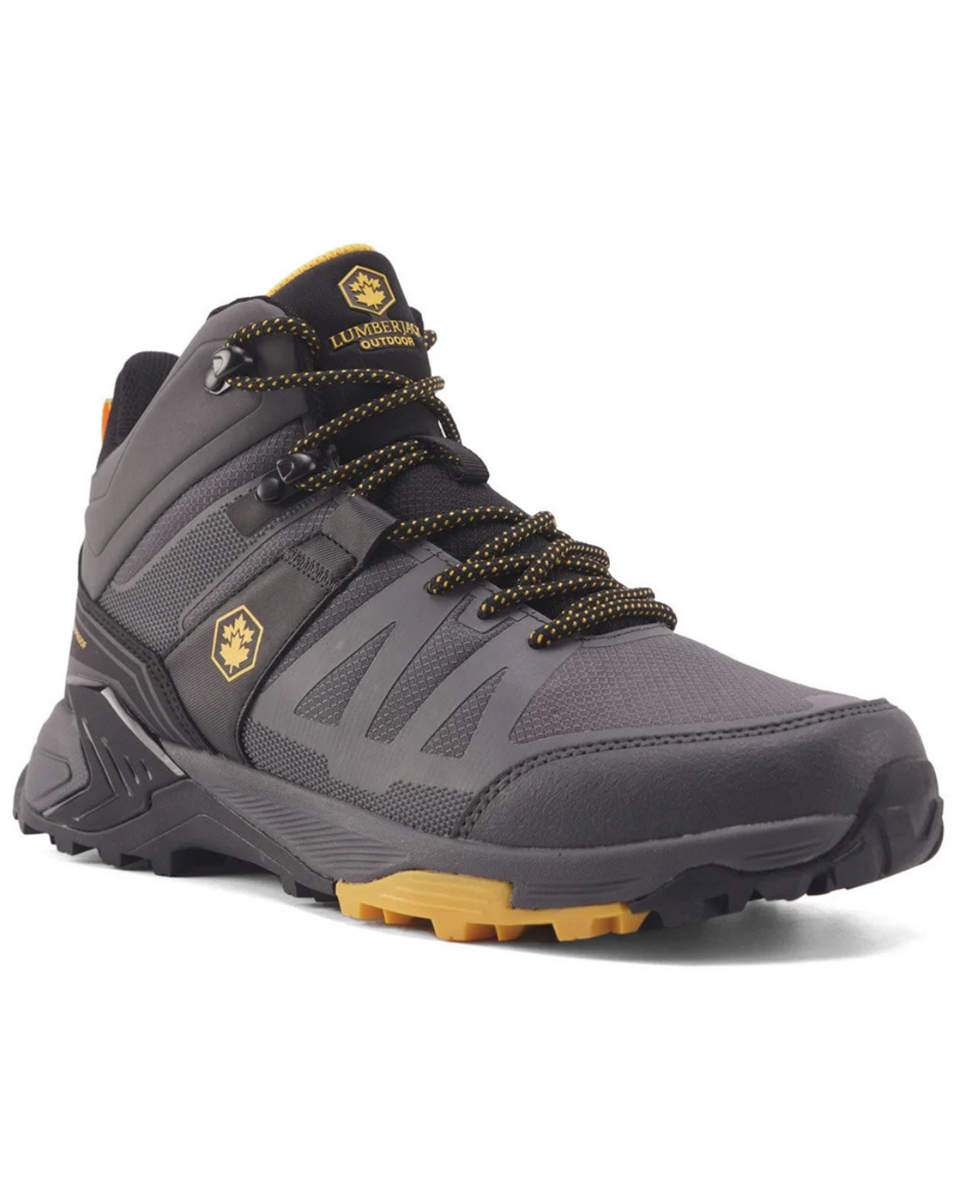 Lumberjack Star Hi 4Pr Erkek K.Gri-Sarı Waterproof Bot
