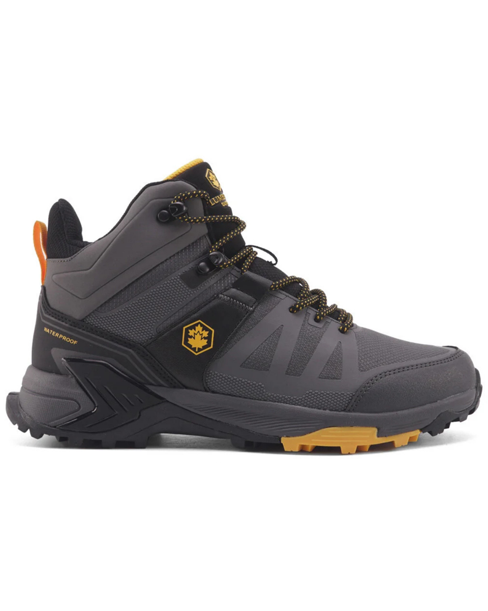 Lumberjack Star Hi 4Pr Erkek K.Gri-Sarı Waterproof Bot