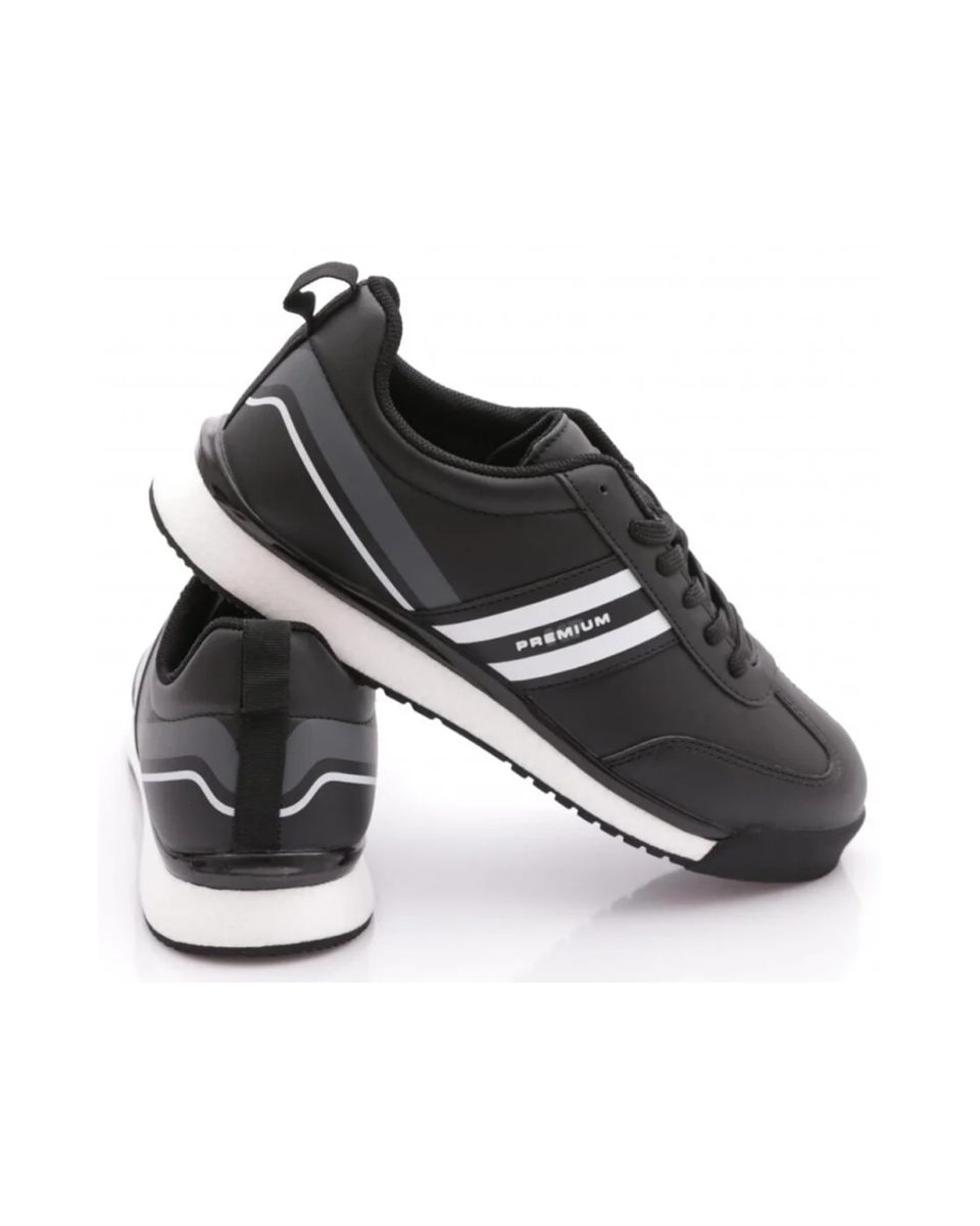 M.p. Premium 251-2838 Erkek Siyah-Beyaz (40-44) Günlük Spor Ayakkabı
