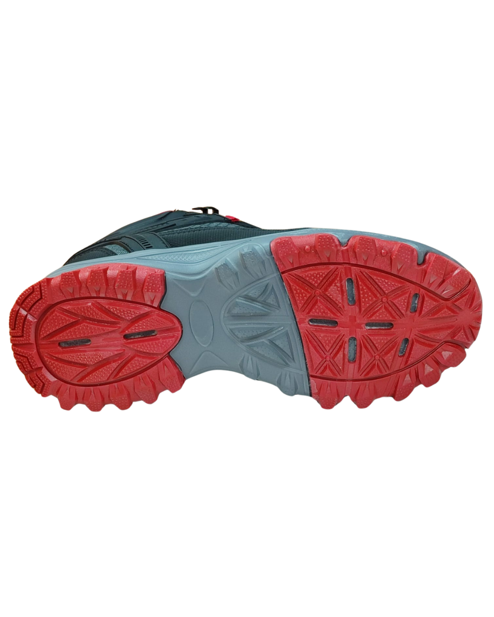 M.P. 232-1303 ZN (36-40) Gri-Kırmızı Bot