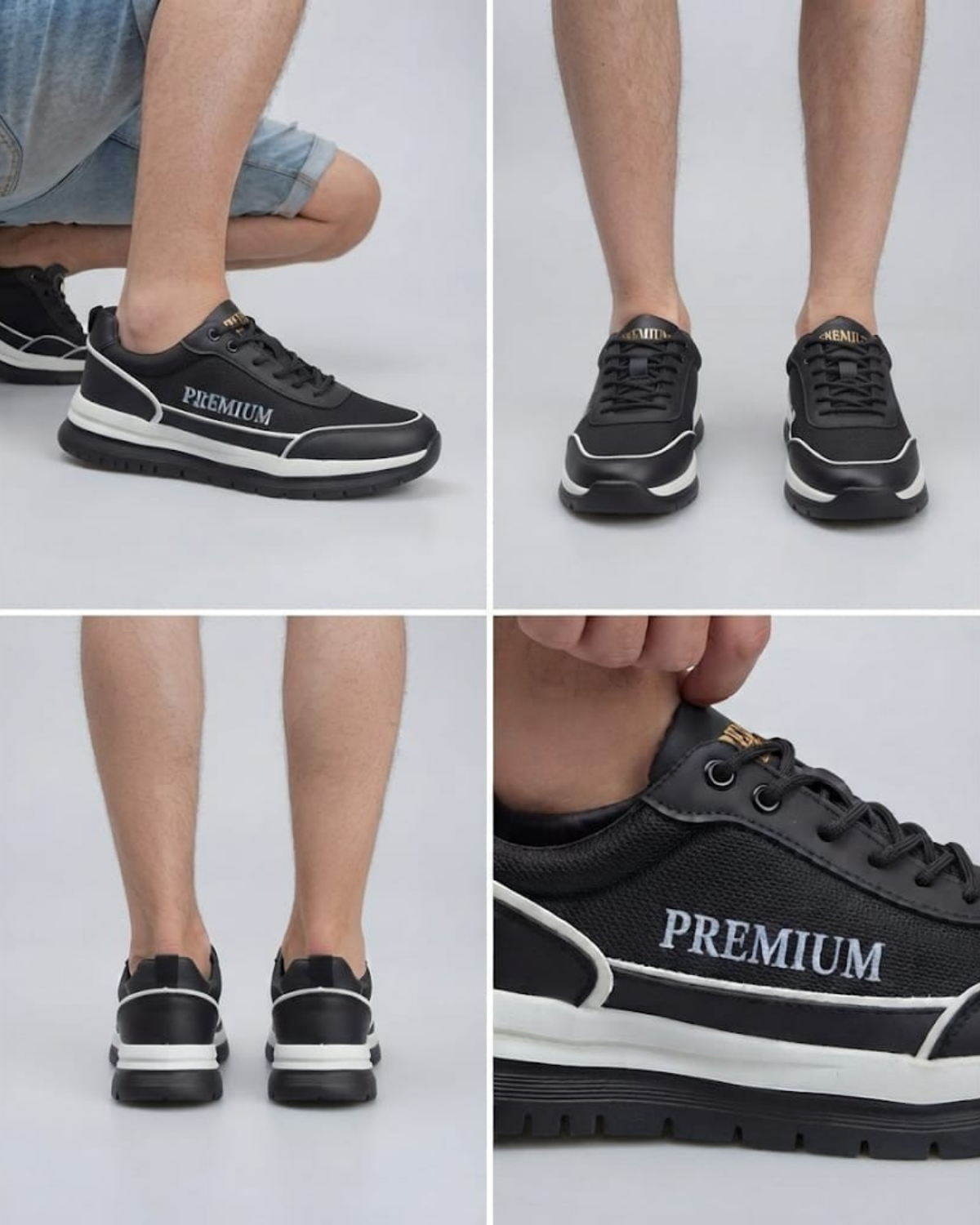 M.p. Premium 261-6730 Erkek Siyah (40-44) Günlük Spor Ayakkabı