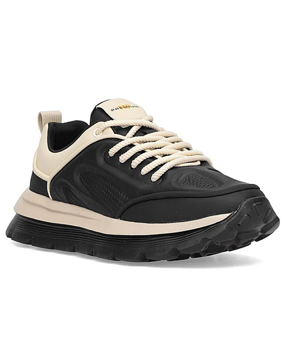 M.P. Premium 252-6158 Erkek Siyah (40-44) Günlük Spor Ayakkabı