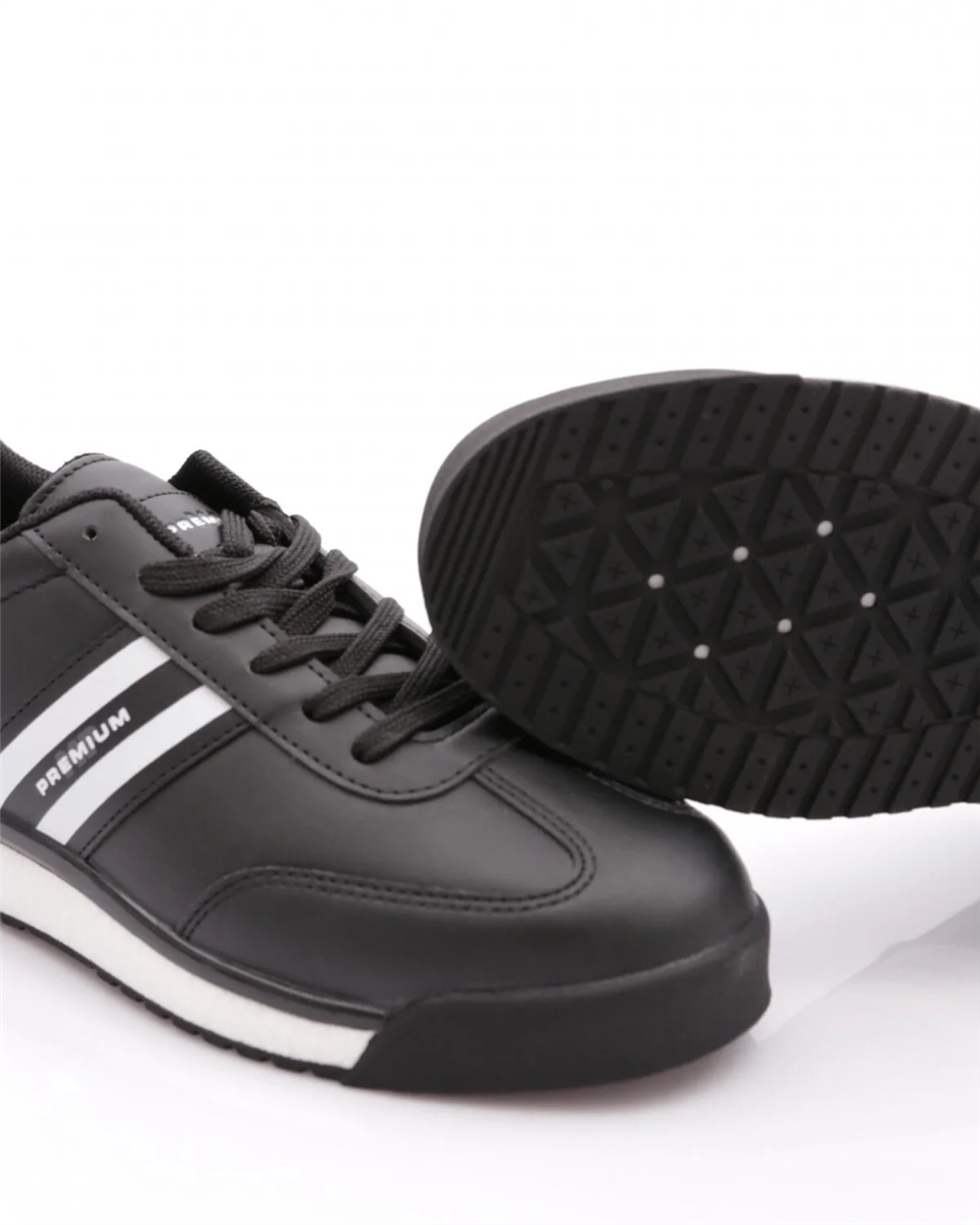 M.p. Premium 251-2838 Erkek Siyah-Beyaz (40-44) Günlük Spor Ayakkabı