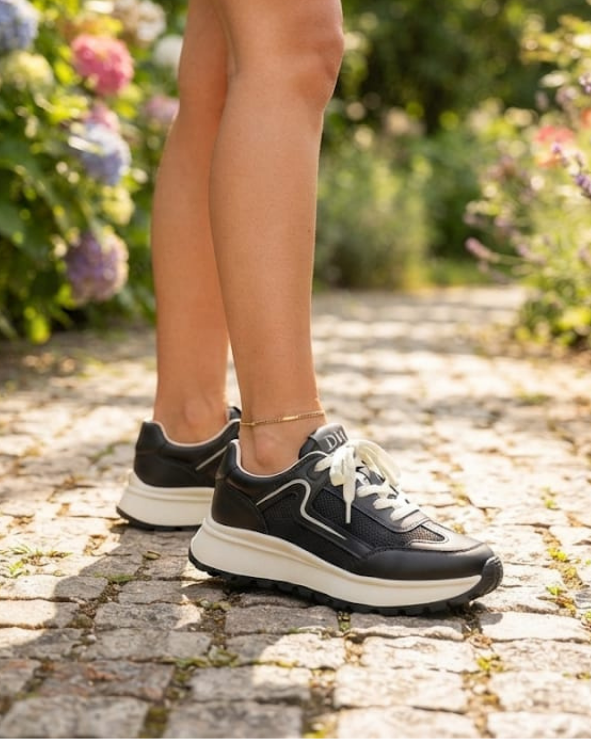 Miu Miu BDLZ-2008 Kadın Siyah (36-40) Günlük Spor Ayakkabı