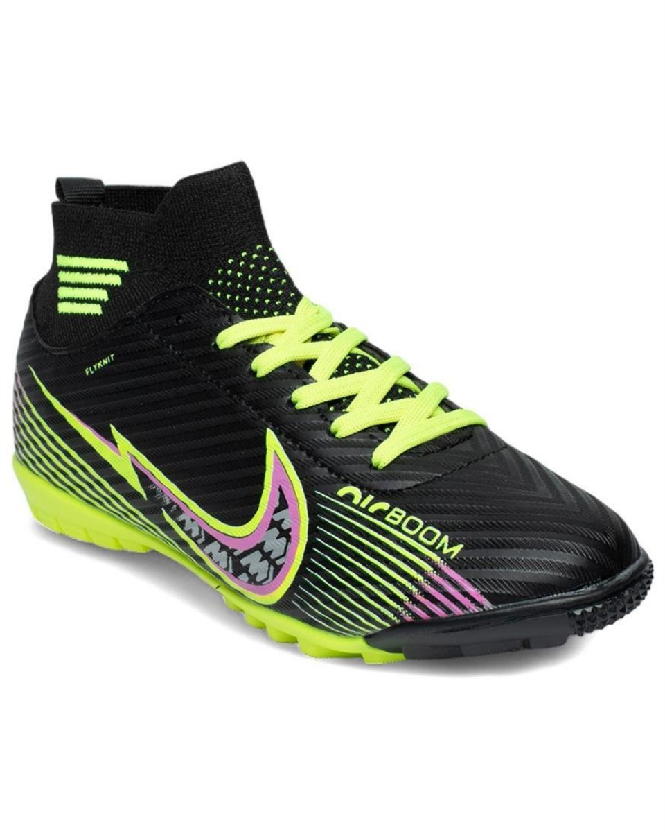 Twingo 585 Ft. Siyah-Sarı (28-32) Halı Saha Futbol Ayakkabı