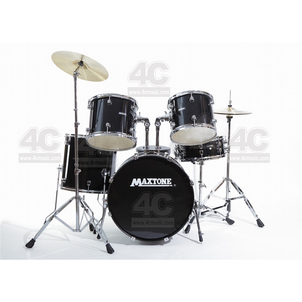 DAVUL SET 5 PCS SİYAH + ZİL + TABURE 10