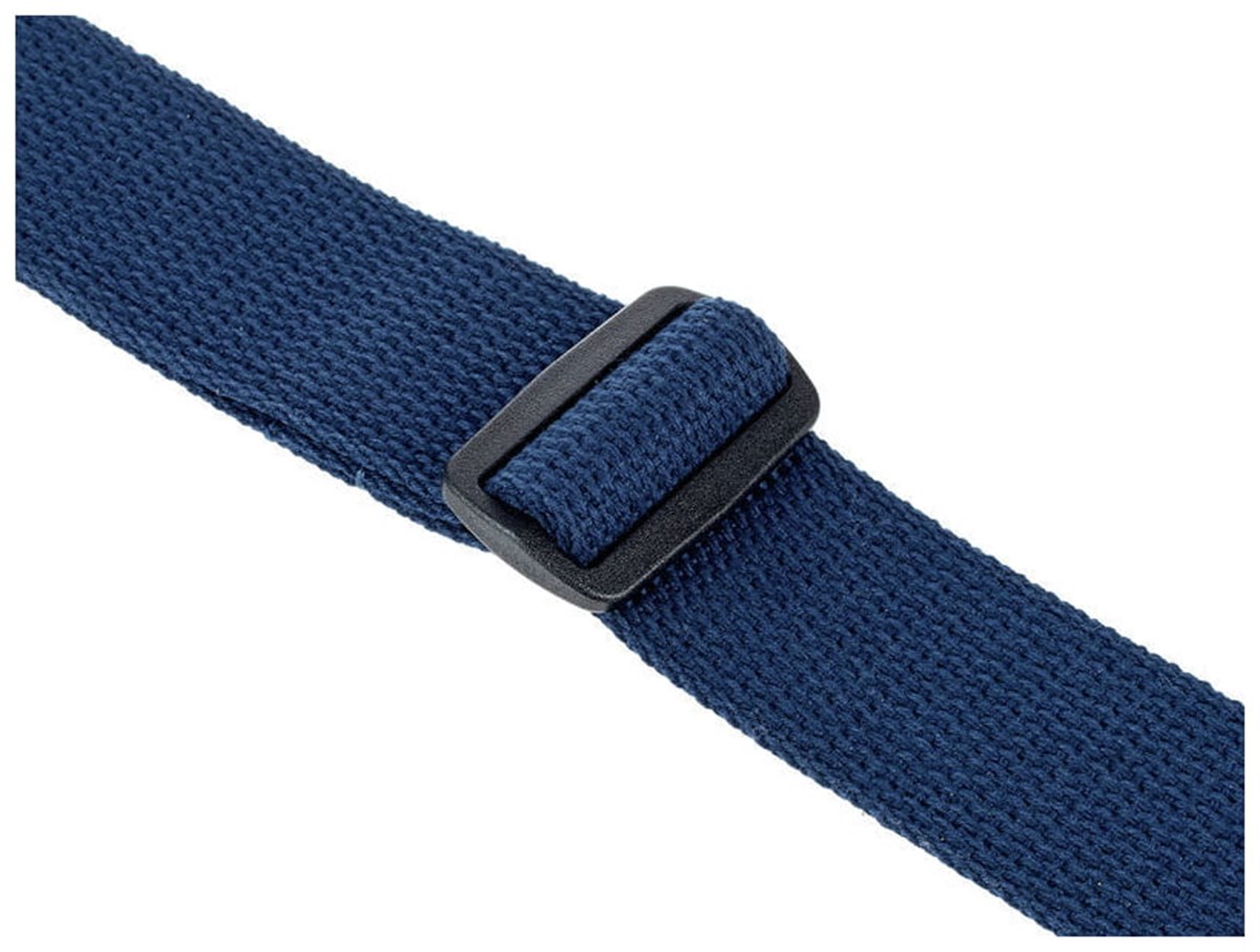 GİTAR ASKISI  50MM COTON MAVİ