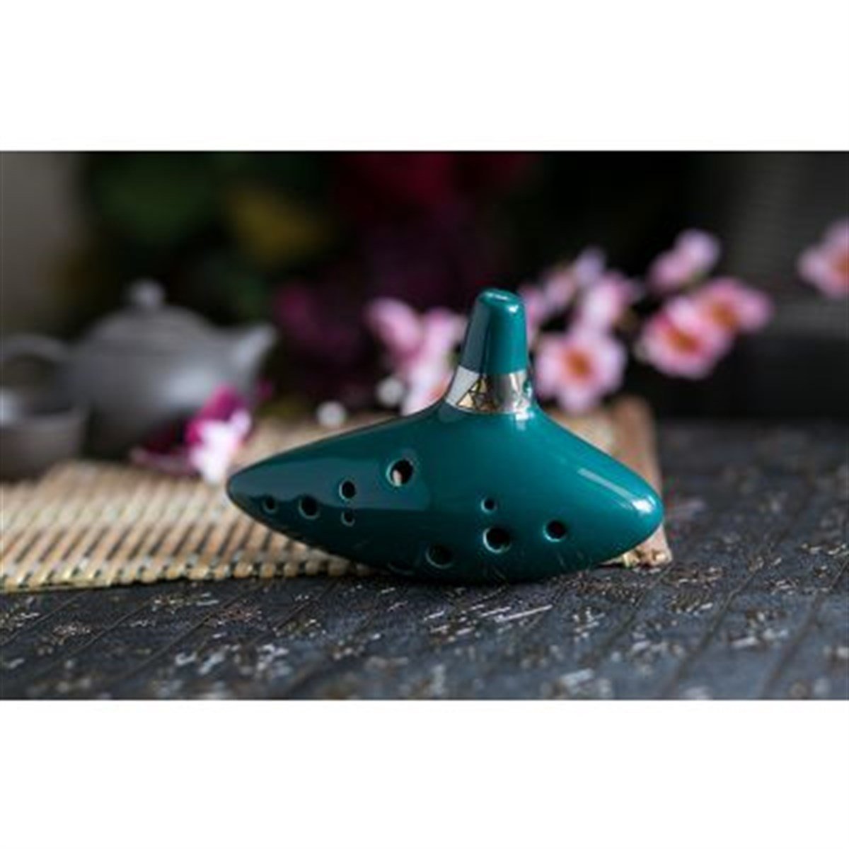 HermaNN Mayer HMO12GR PRO Seramik Alto Ocarina - YEŞİL