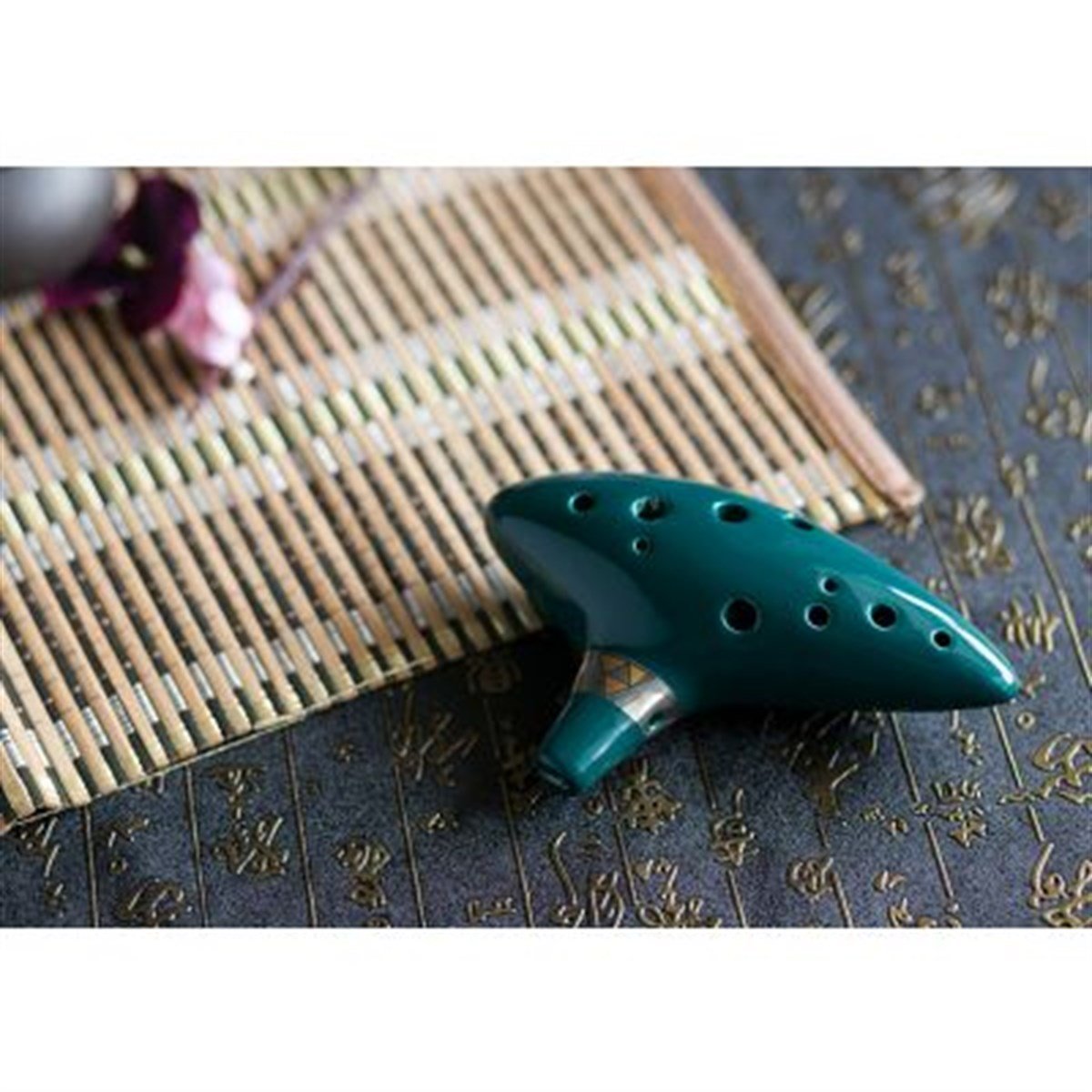 HermaNN Mayer HMO12GR PRO Seramik Alto Ocarina - YEŞİL