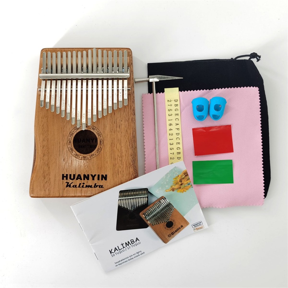 Huanyin 17 Tuşlu Kalimba HKM17K BEST - Türkçe Kılavuz