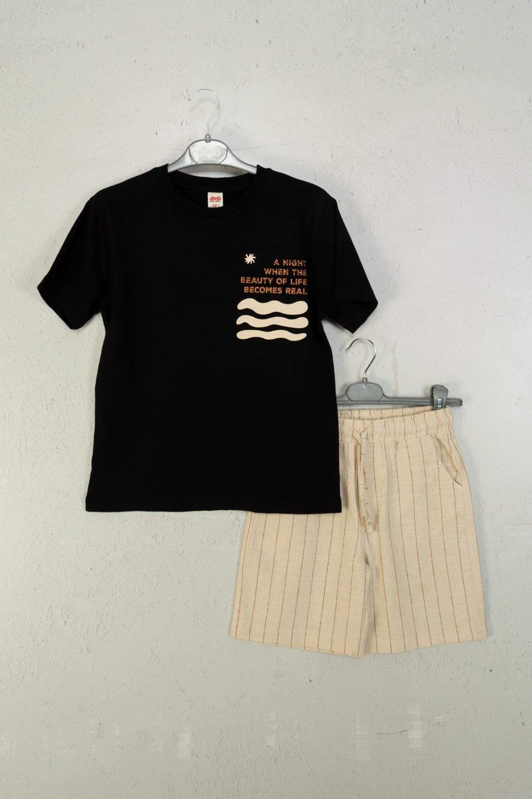 A Night Erkek Takım - Siyah