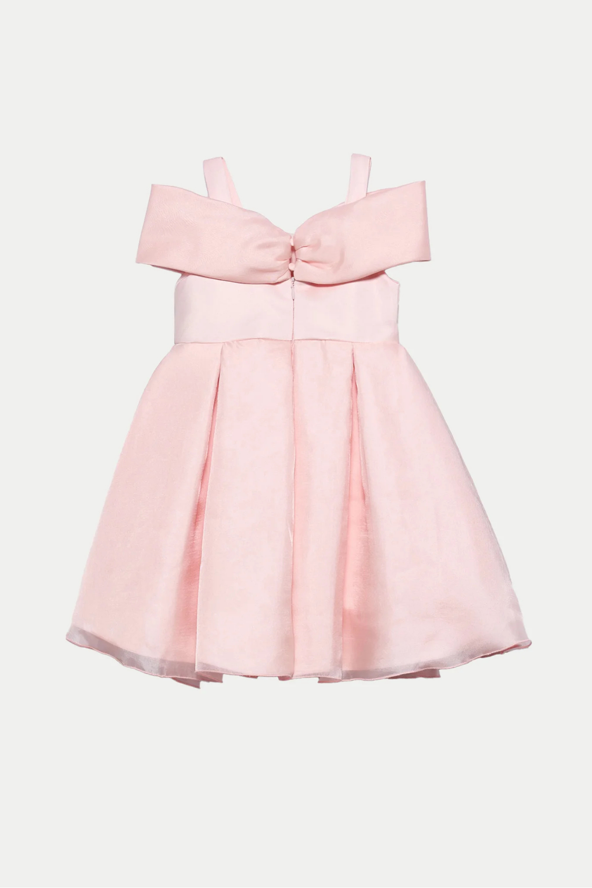 Abel Lula Fiyonklu Abiye Elbise - Pudra