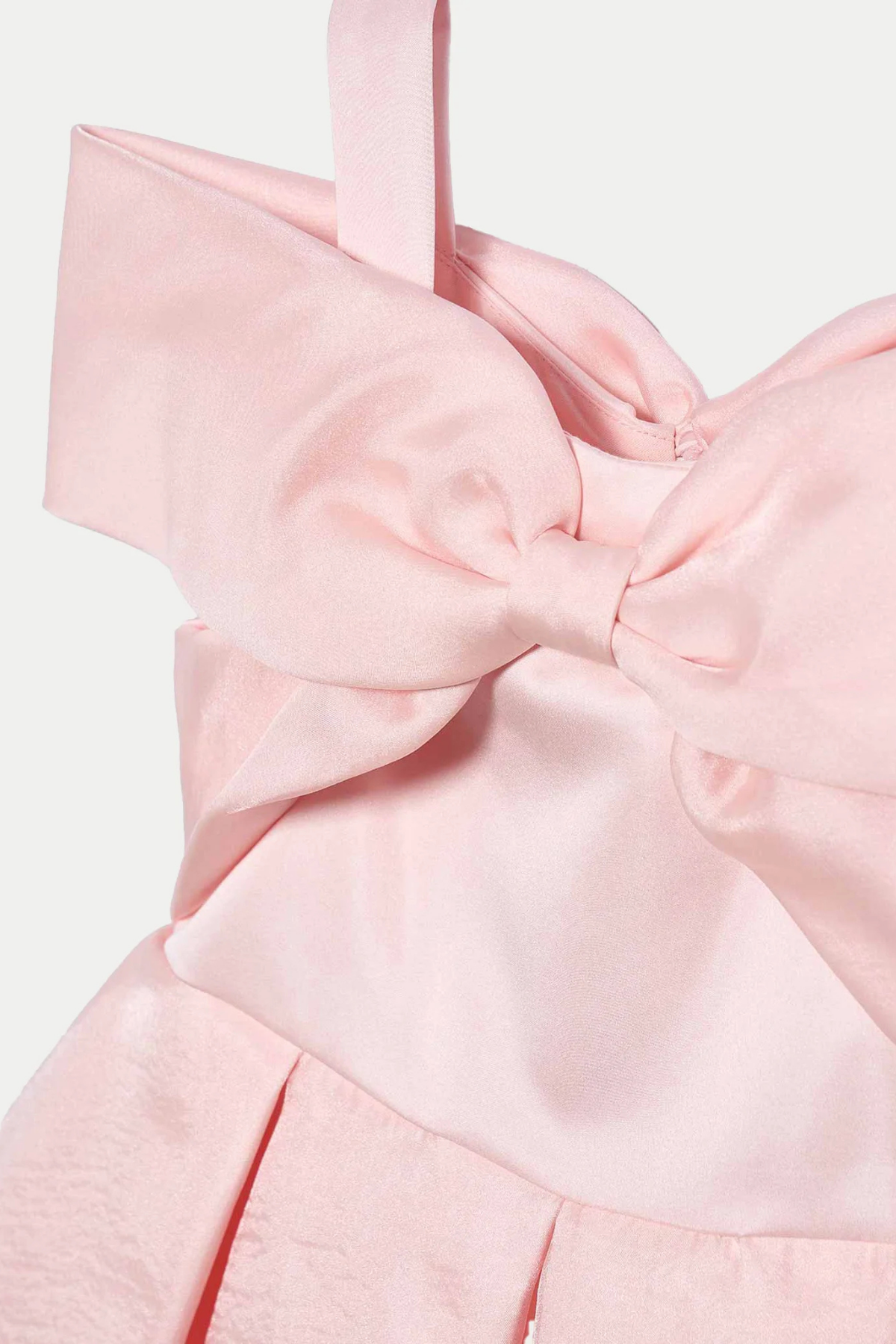 Abel Lula Fiyonklu Abiye Elbise - Pudra