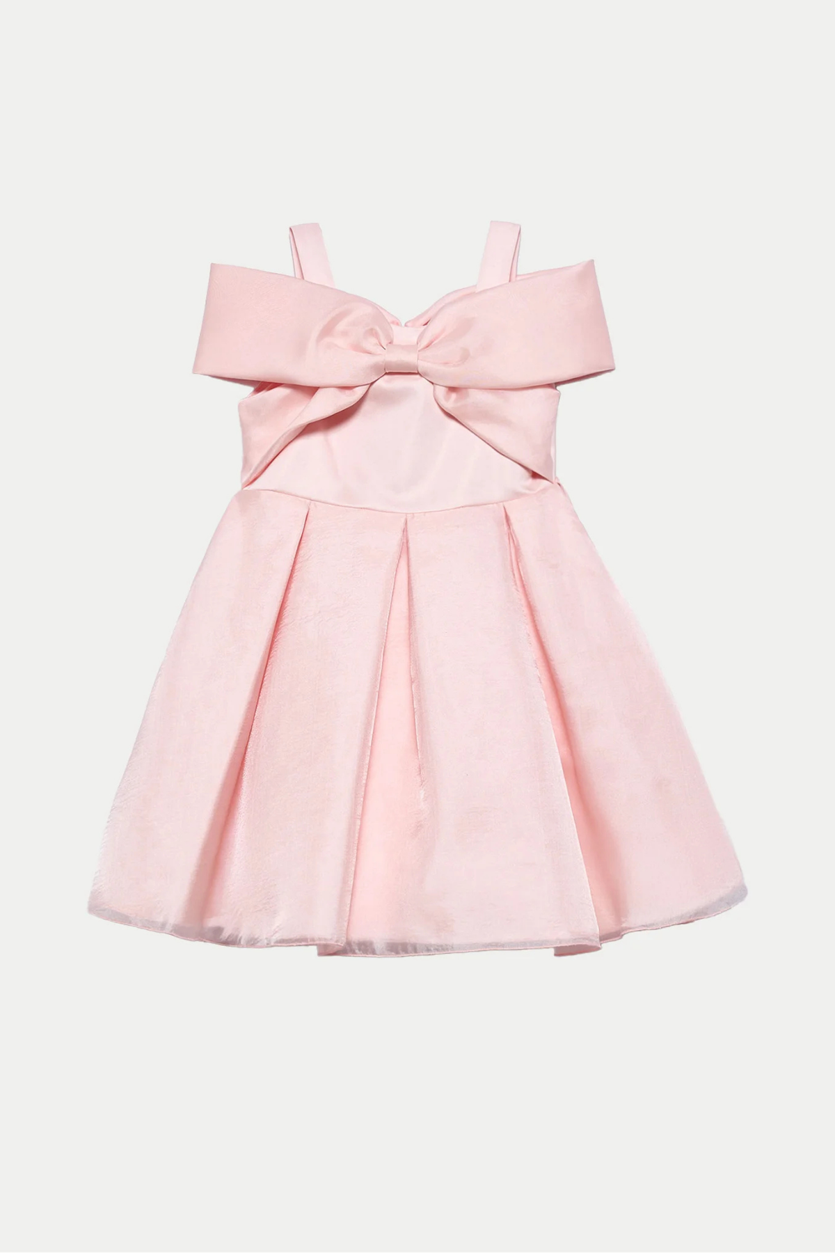 Abel Lula Fiyonklu Abiye Elbise - Pudra