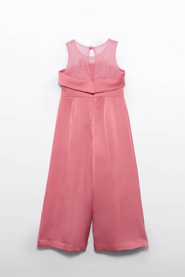 ABEL & LULA Önü Fiyonklu Tulum - Turuncu