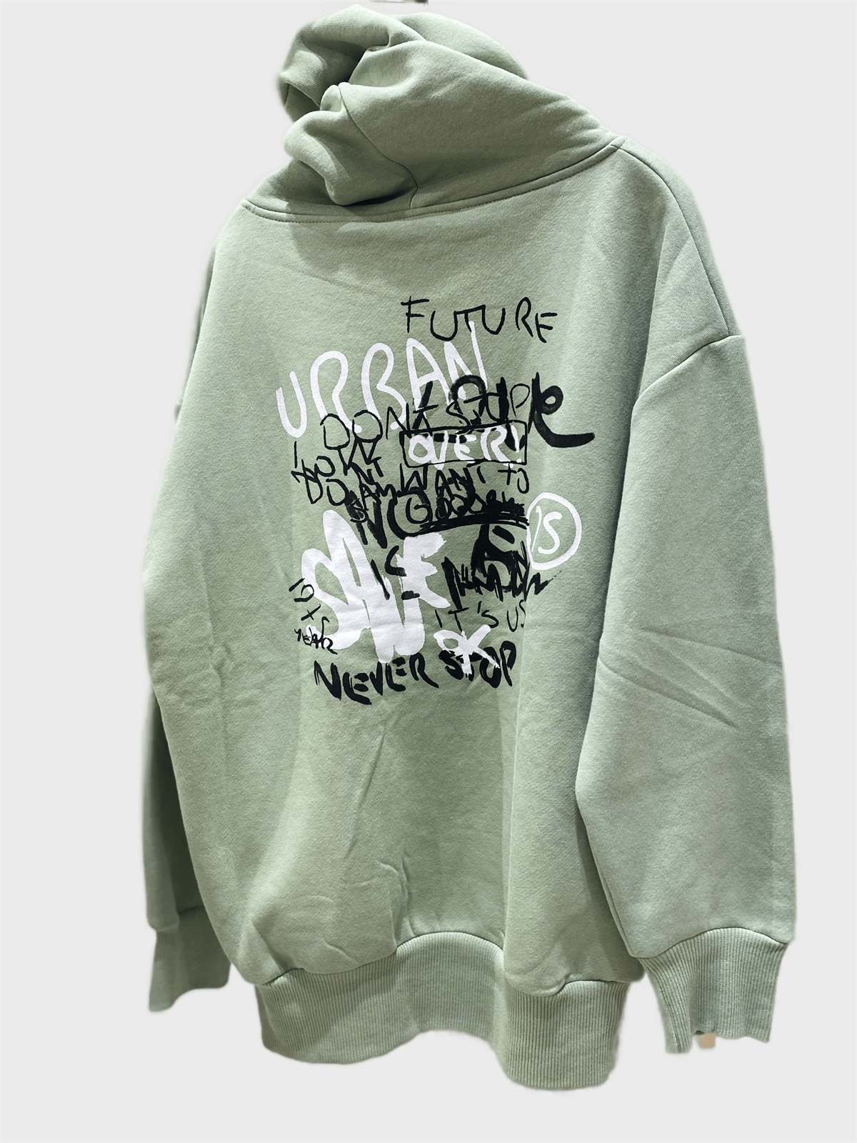 ALWAYS YAZILI KAPŞONLU ERKEK SWEAT