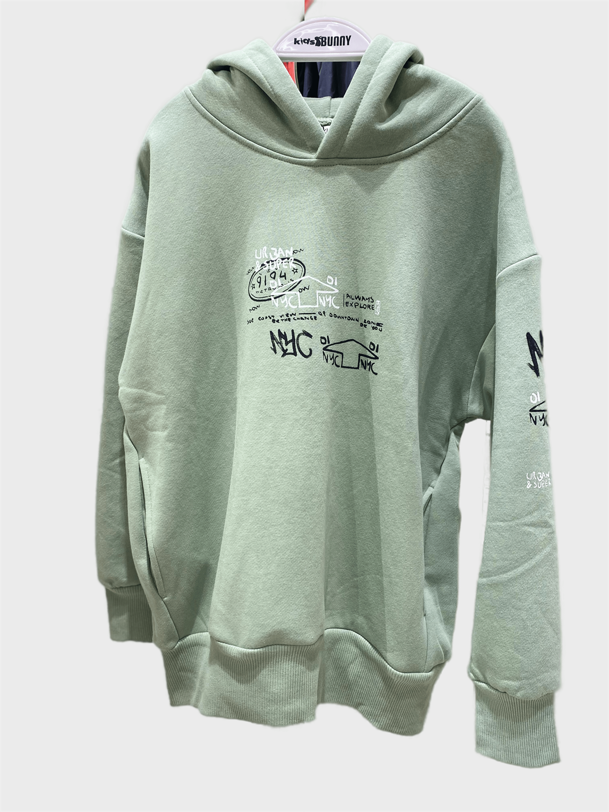ALWAYS YAZILI KAPŞONLU ERKEK SWEAT