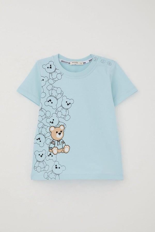 Ayıcıklı Erkek Bebe Takım - Mavi