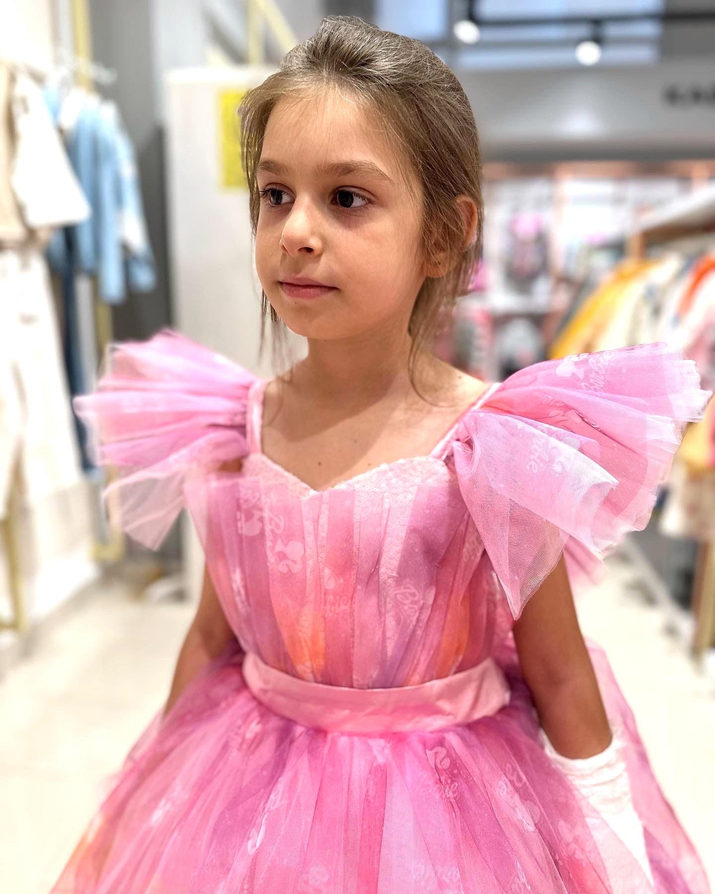 BARBİE KIZ ABİYE