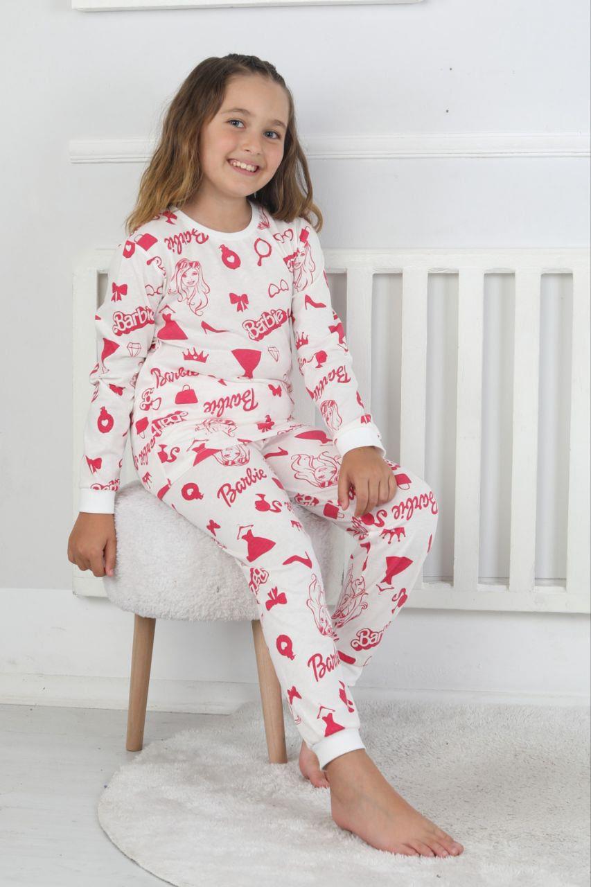 Barbie Pijama Takımı - Beyaz