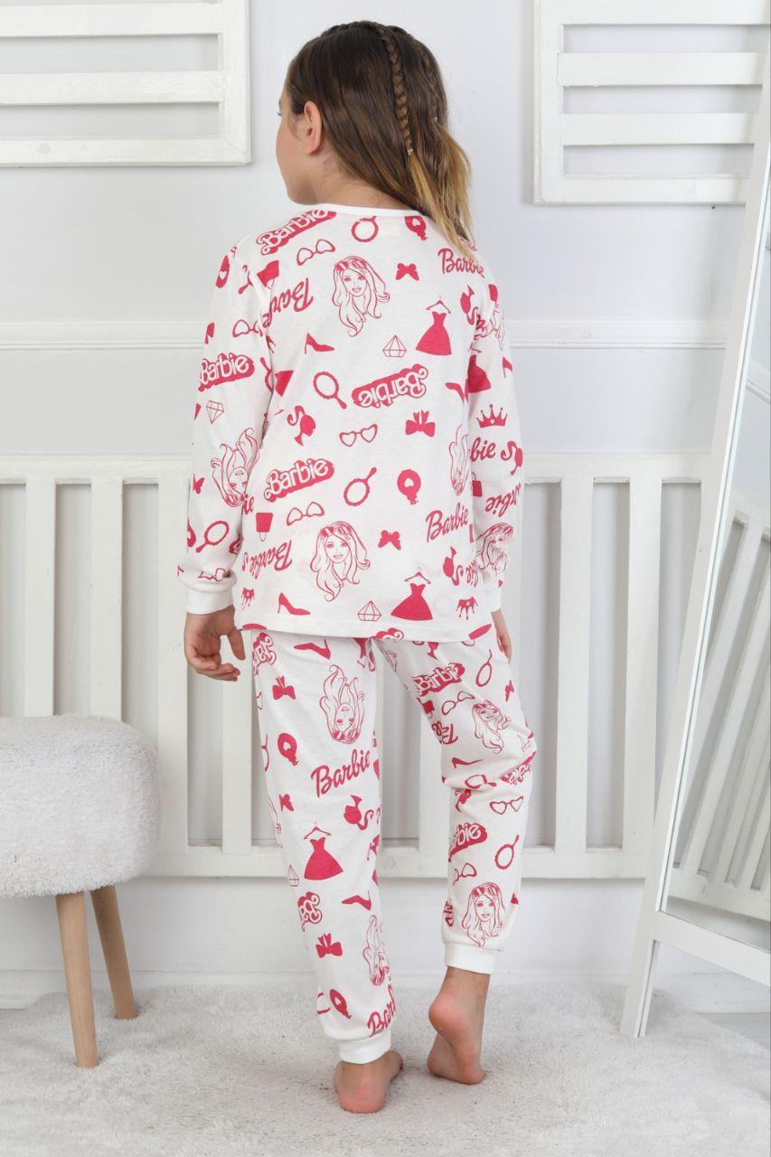 Barbie Pijama Takımı - Beyaz
