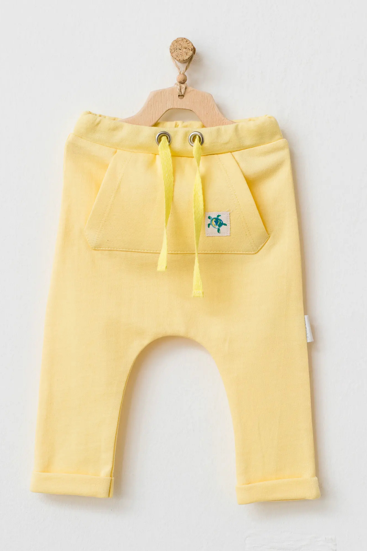 Basic Bebe Pantolon - Sarı