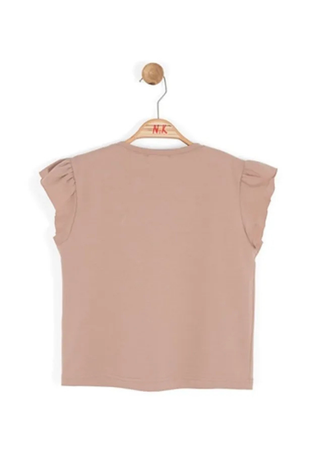 Belinda Kız Tişört - Camel