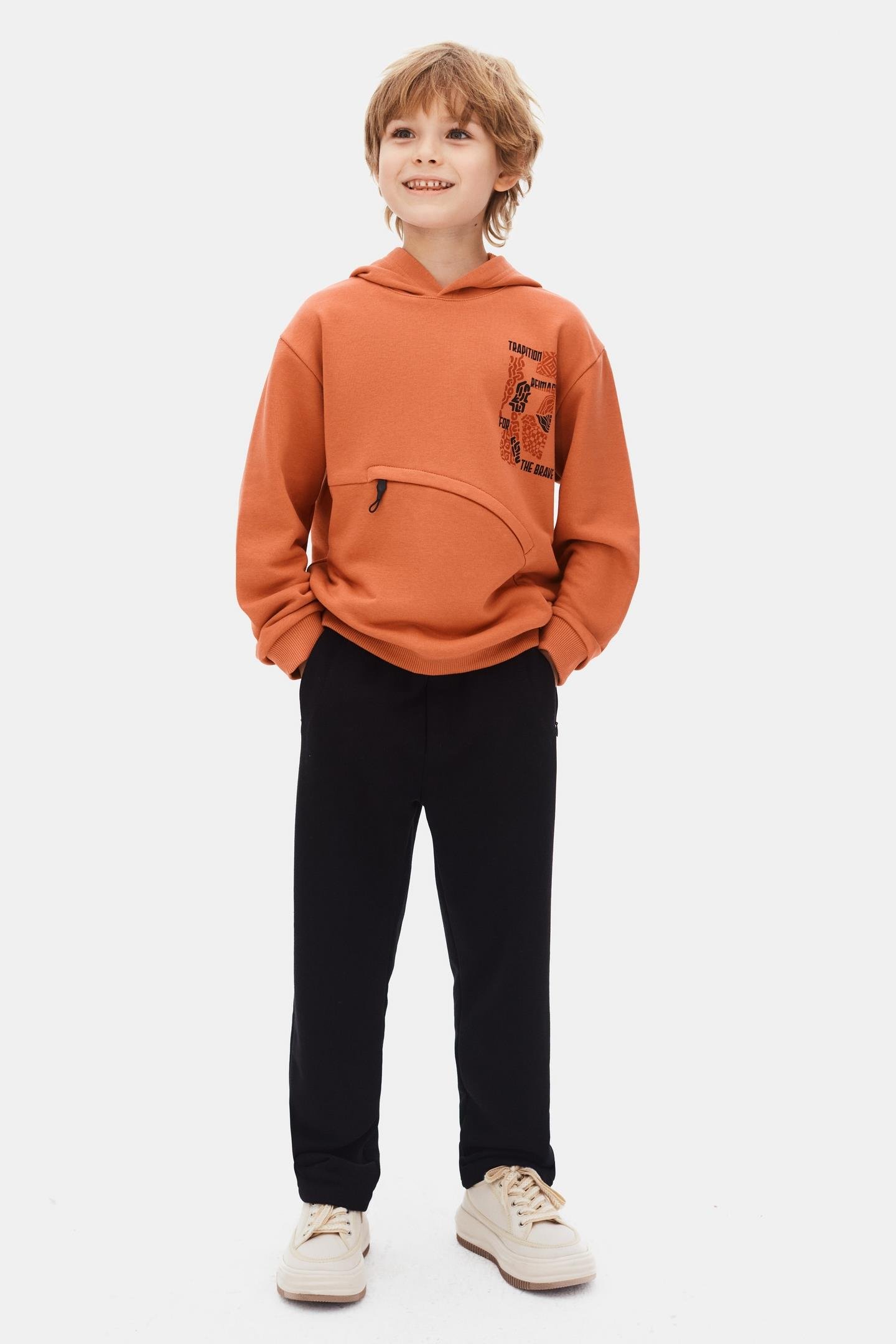 Brave Erkek Sweat - Kiremit
