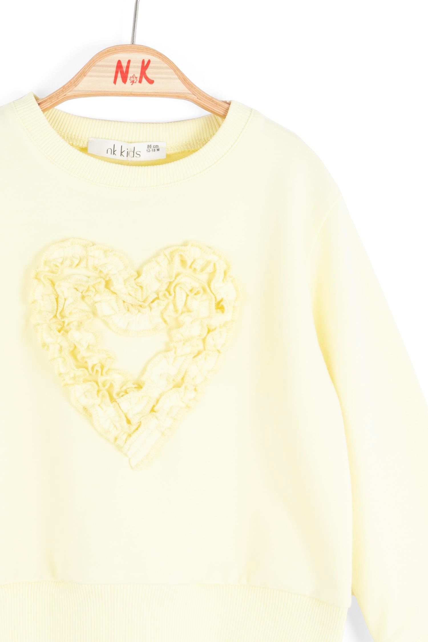 Çakra Kız Sweat - Sarı