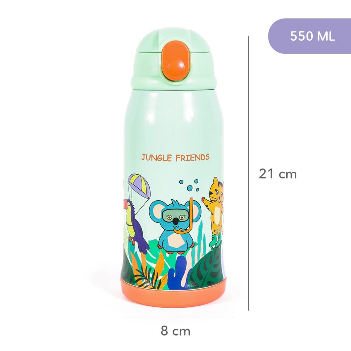 Çantalı Junngle Su Matarası - Yeşil