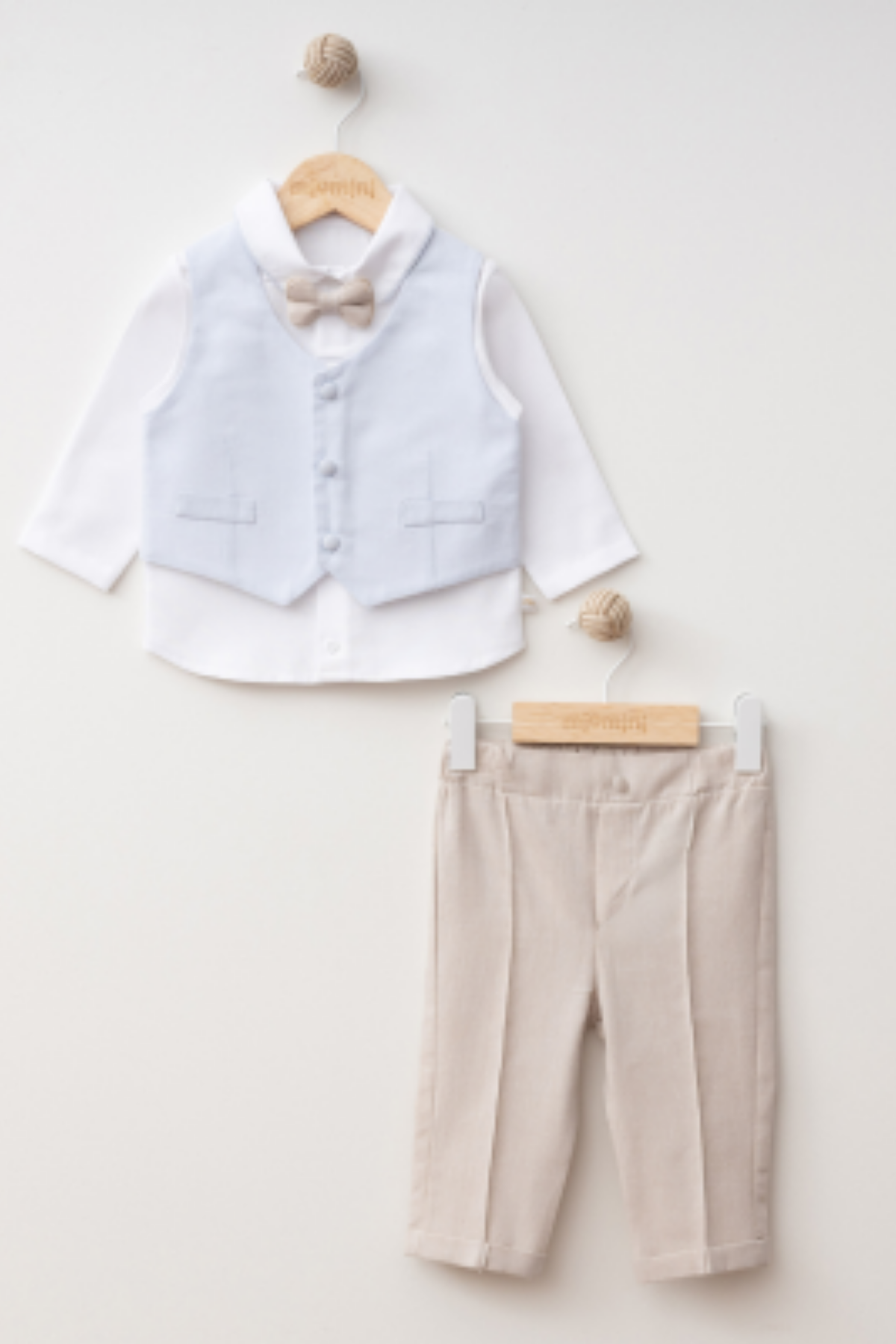 Cepkenli Erkek 2'li takım - Mavi