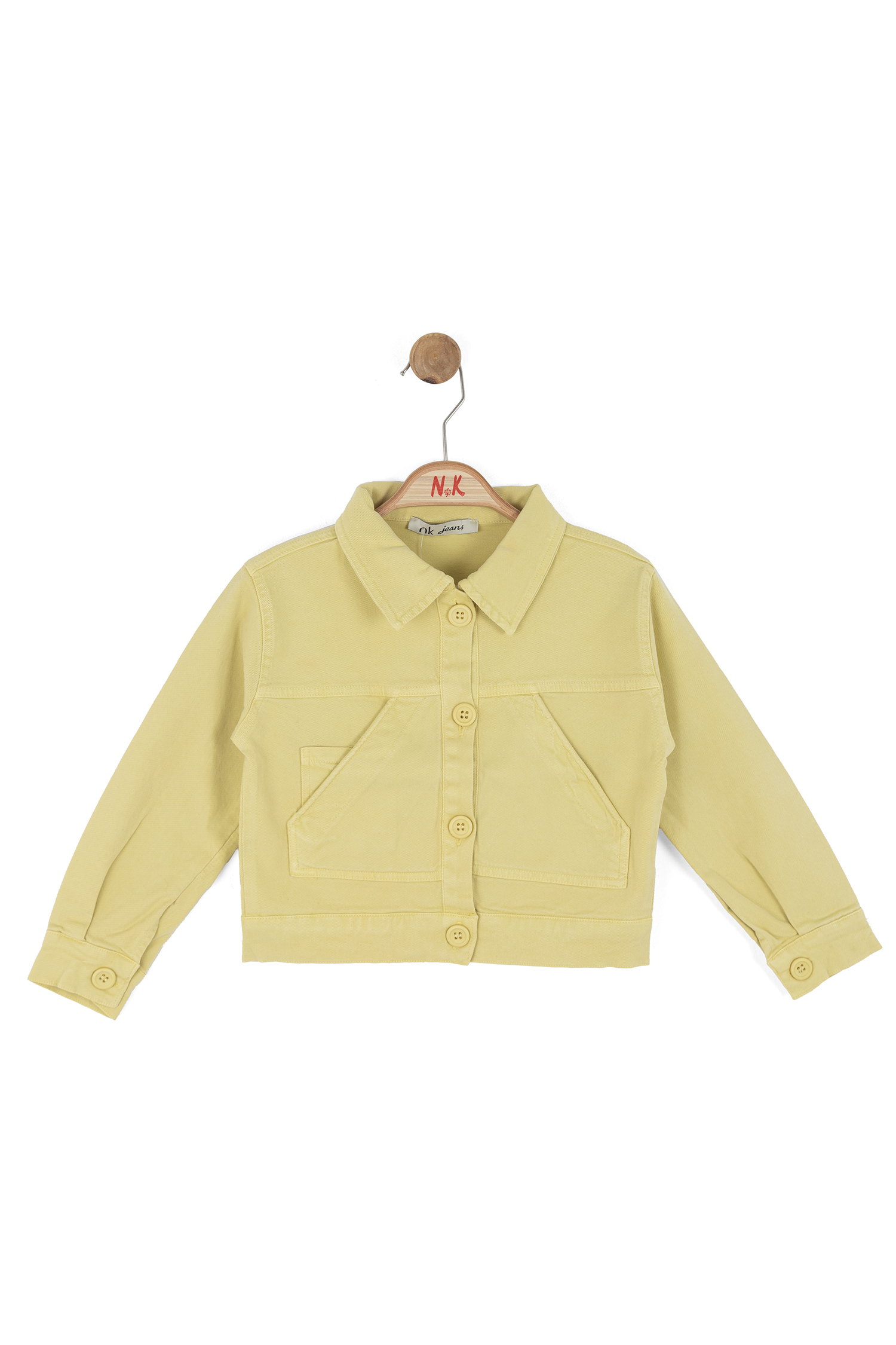 Charlock Kız Ceket - Yeşil