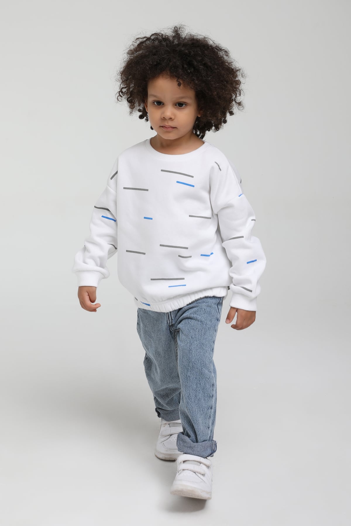 ÇİZGİLİ  BEBE SWEAT
