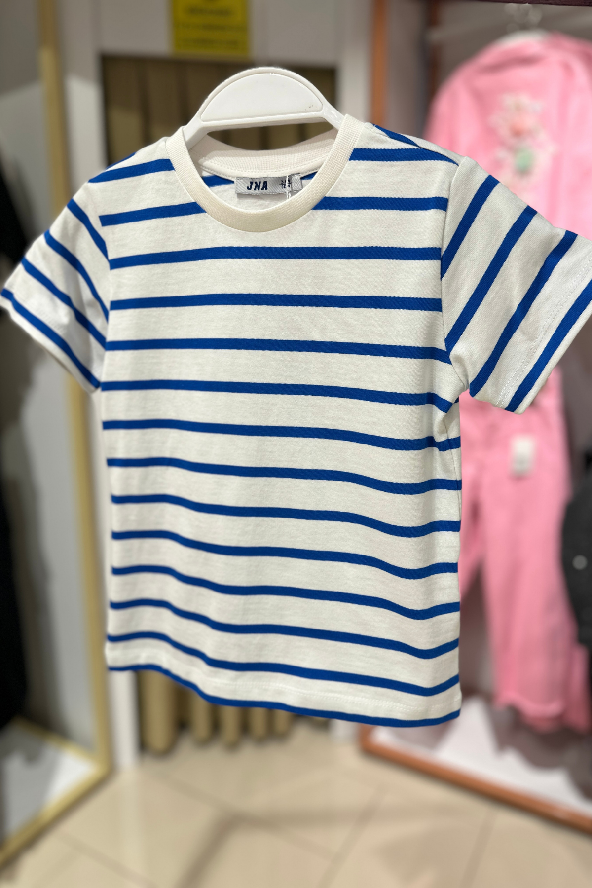 Çizgili Erkek Tshirt - Saks