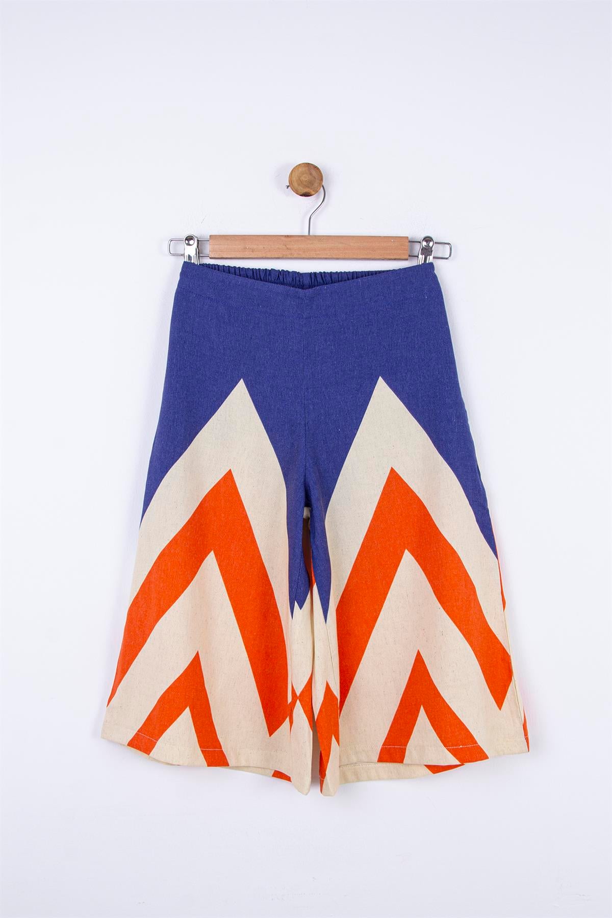 ÇİZGİLİ SAMURAY PANTALON