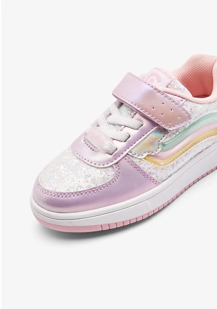 CONGUITOS Gökkuşağı Desenli Işıklı Kısa Sneakers - Renkli