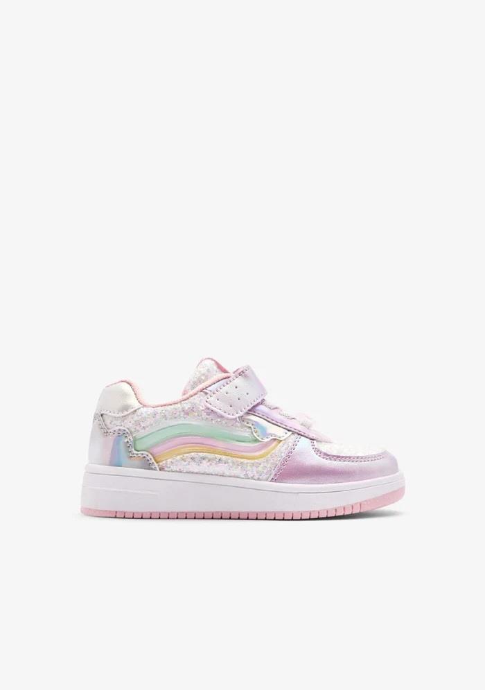 CONGUITOS Gökkuşağı Desenli Işıklı Kısa Sneakers - Renkli