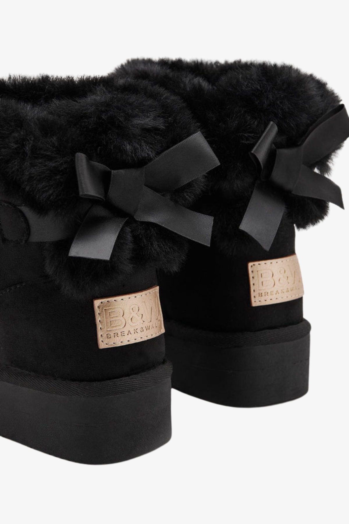 Conguitos Kalın Taban Ugg - Siyah