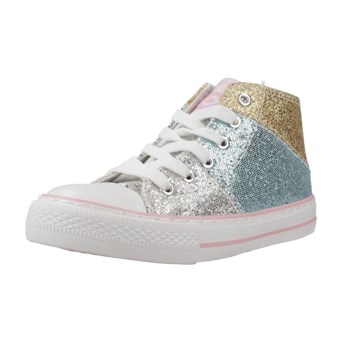 CONGUITOS Üç Rekli Parlak Yüksek Sneakers - Renkli