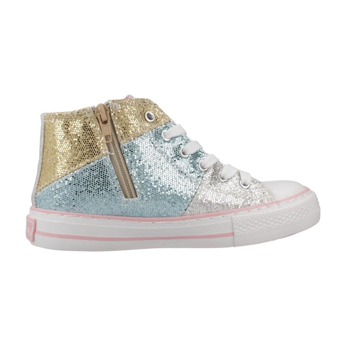 CONGUITOS Üç Rekli Parlak Yüksek Sneakers - Renkli