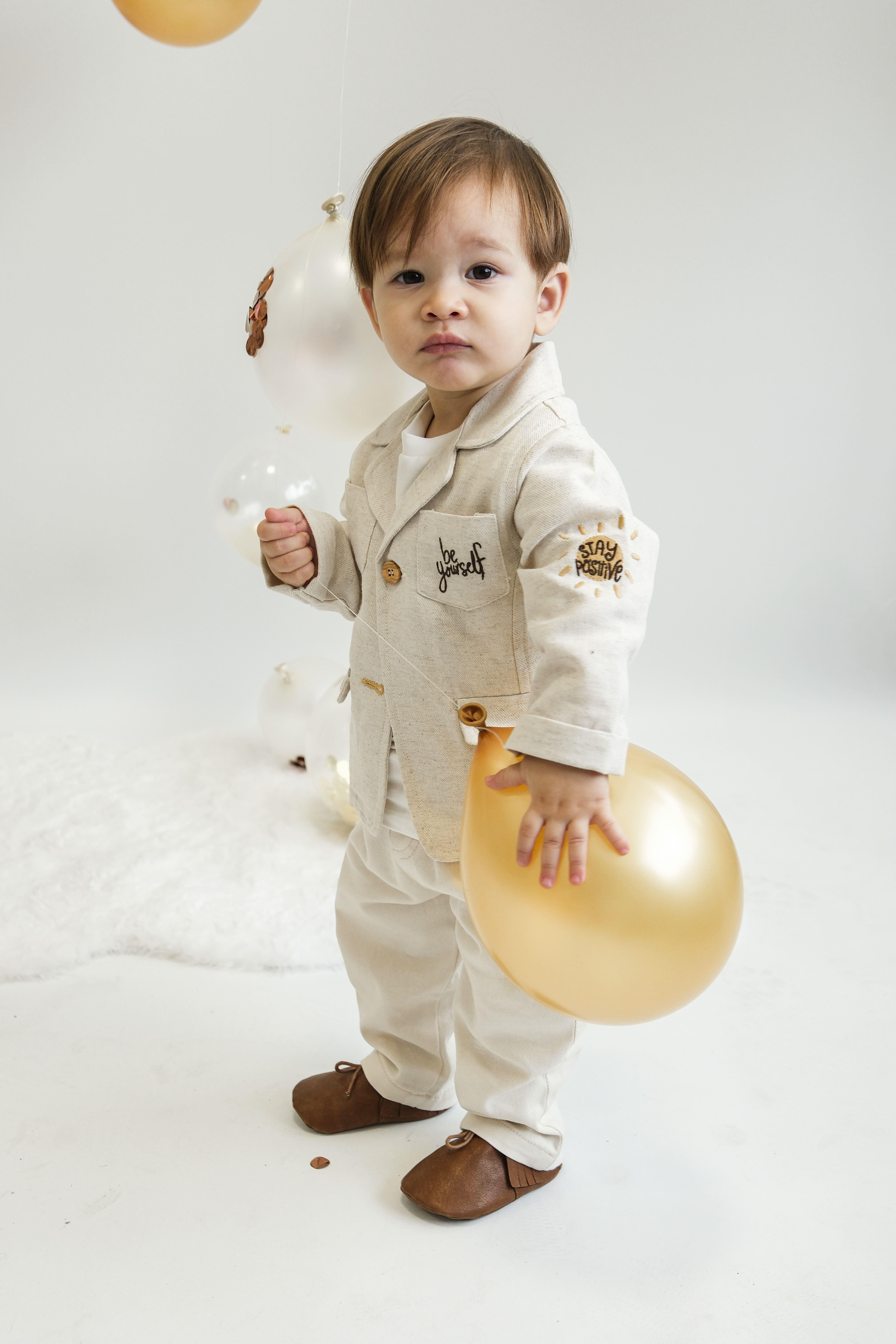 CUMİNO Emrick 3'lü Erkek Takım - Bej