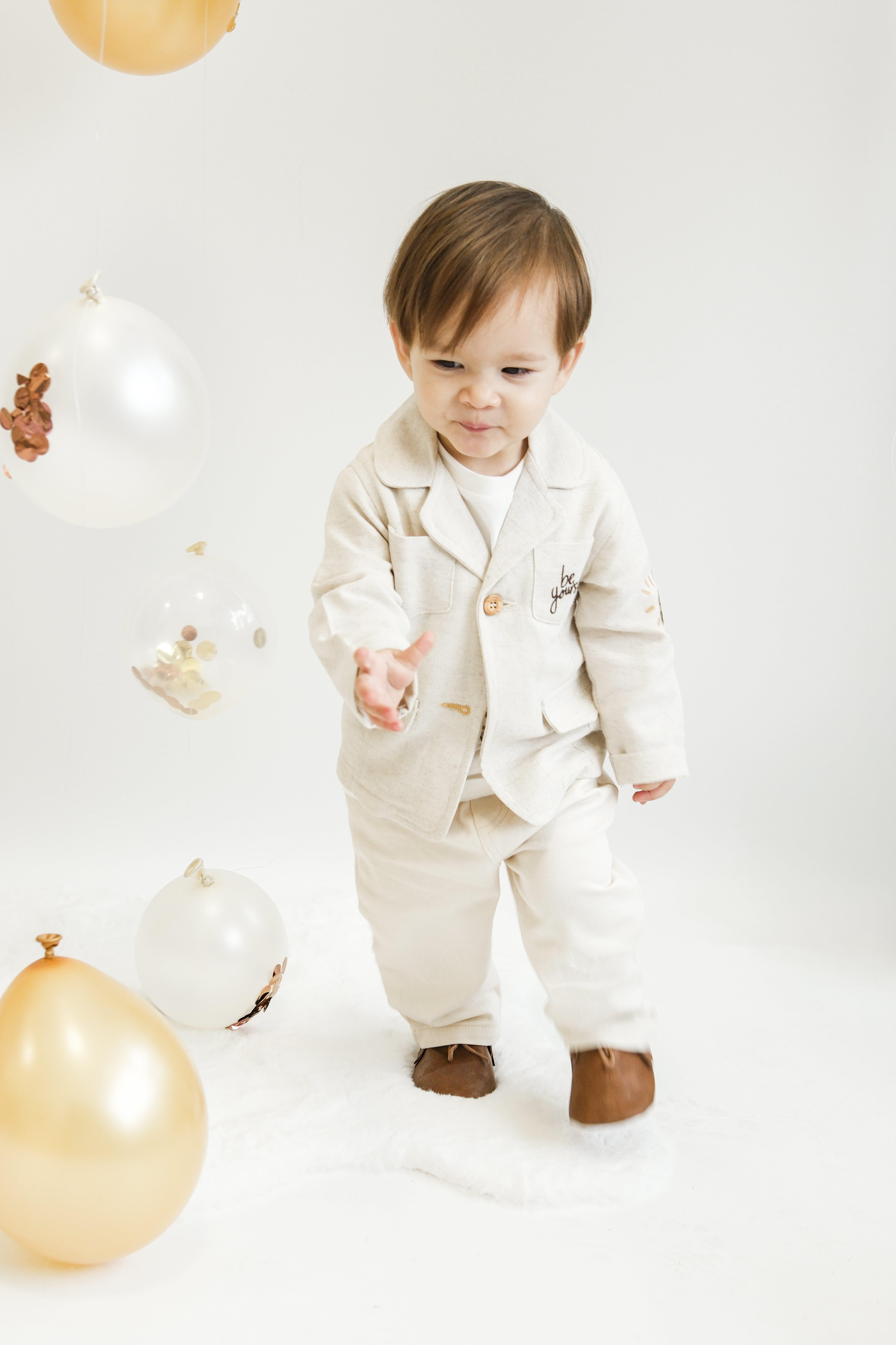 CUMİNO Emrick 3'lü Erkek Takım - Bej