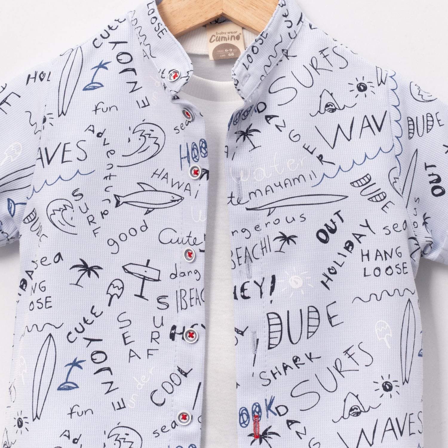 CUMİNO LOgan 3'lü Erkek Takım - Mavi