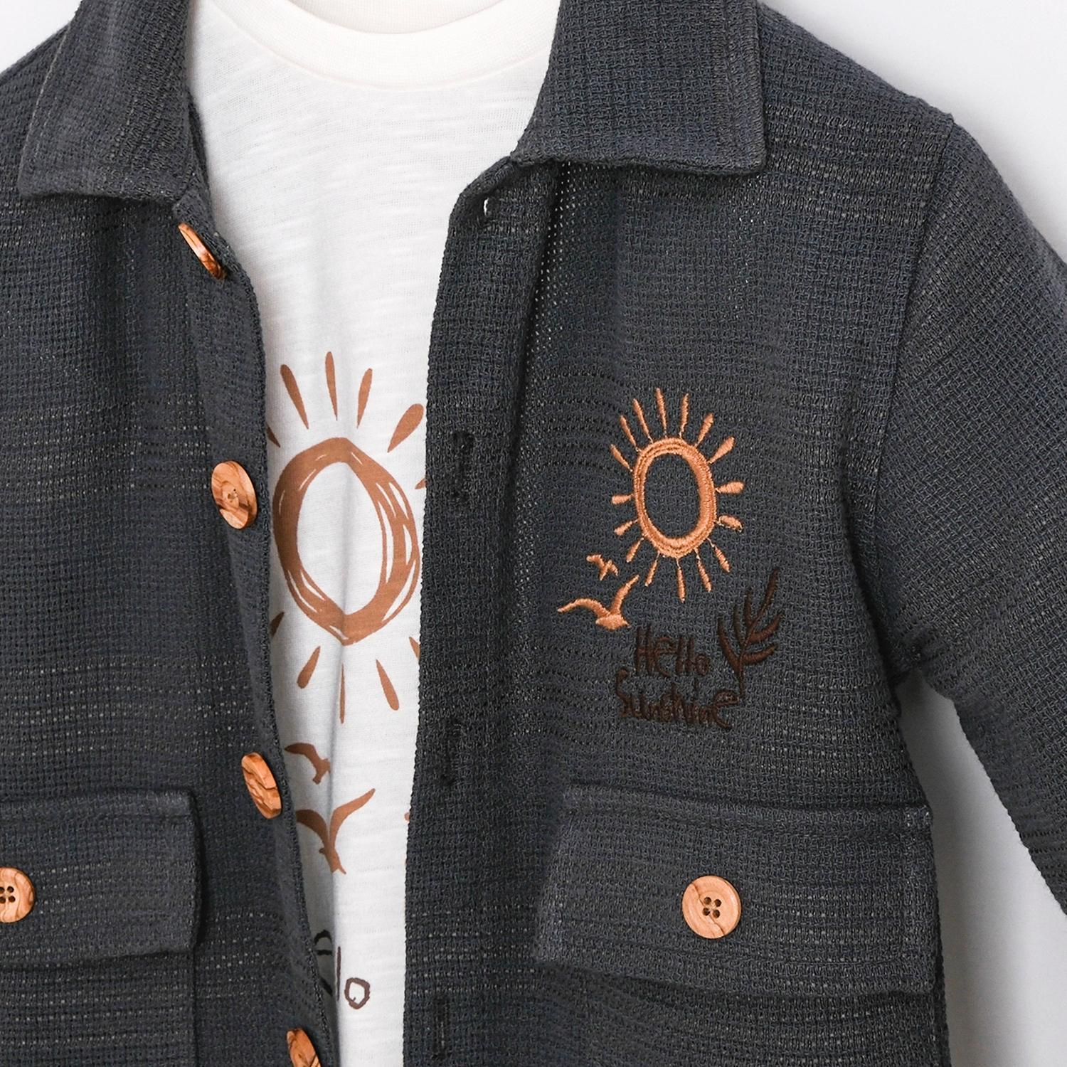 CUMİNO Nicolas 3'lü Erkek Takım - İndigo