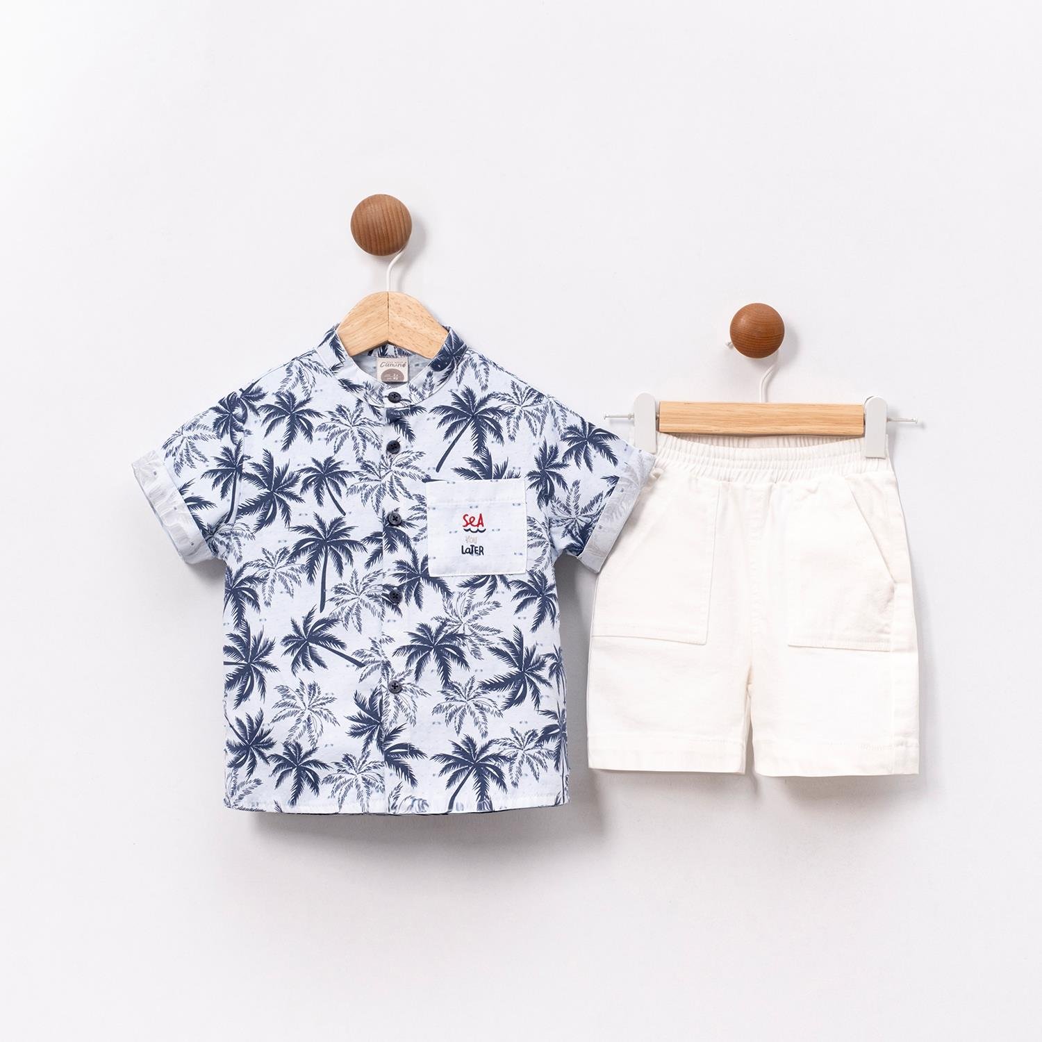 CUMİNO Sea You Erkek Takım - Mavi