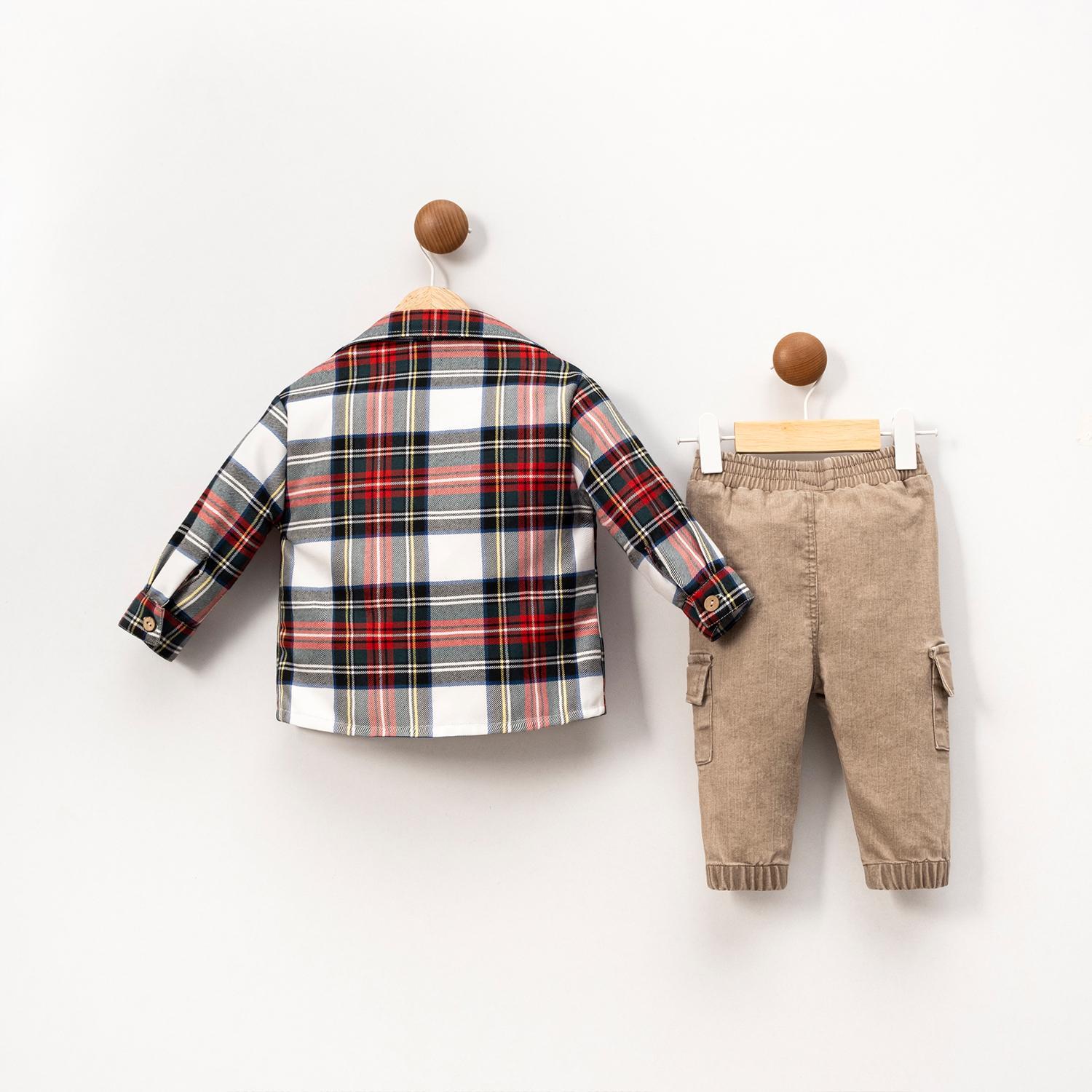 CUMİNO Wayne 3'lü Erkek Takım - Kırmızı