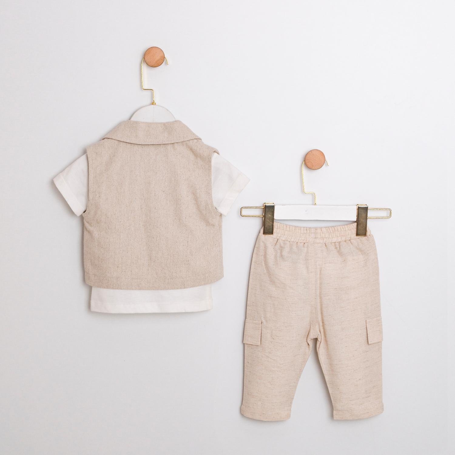 CUMİNO Wild Journey 3'lü Takım - Bej