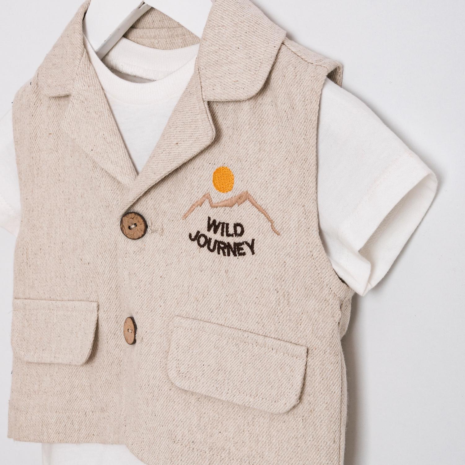 CUMİNO Wild Journey 3'lü Takım - Bej